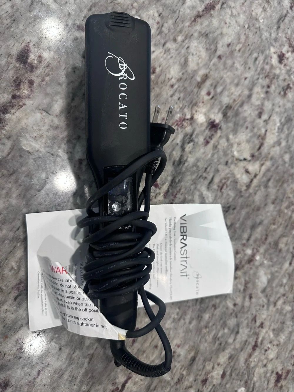 Vibrastrait  Ceramic Hair Straightener